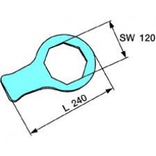 Ключ ступичный BPW  120mm овал